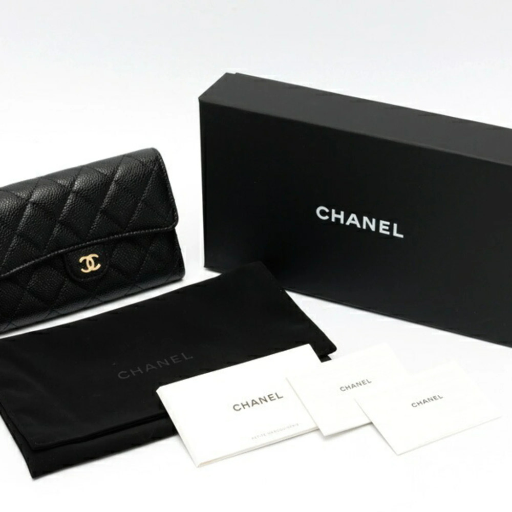 CHANEL Black Caviar Leather Wallet - Picture 7 of 7